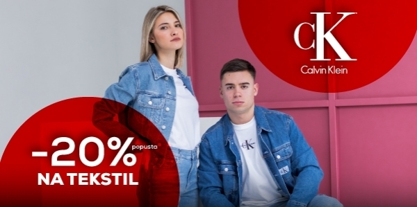 20 popusta na tekstil brenda Calvin Klein The Spot Kuponi Yettel Shopping